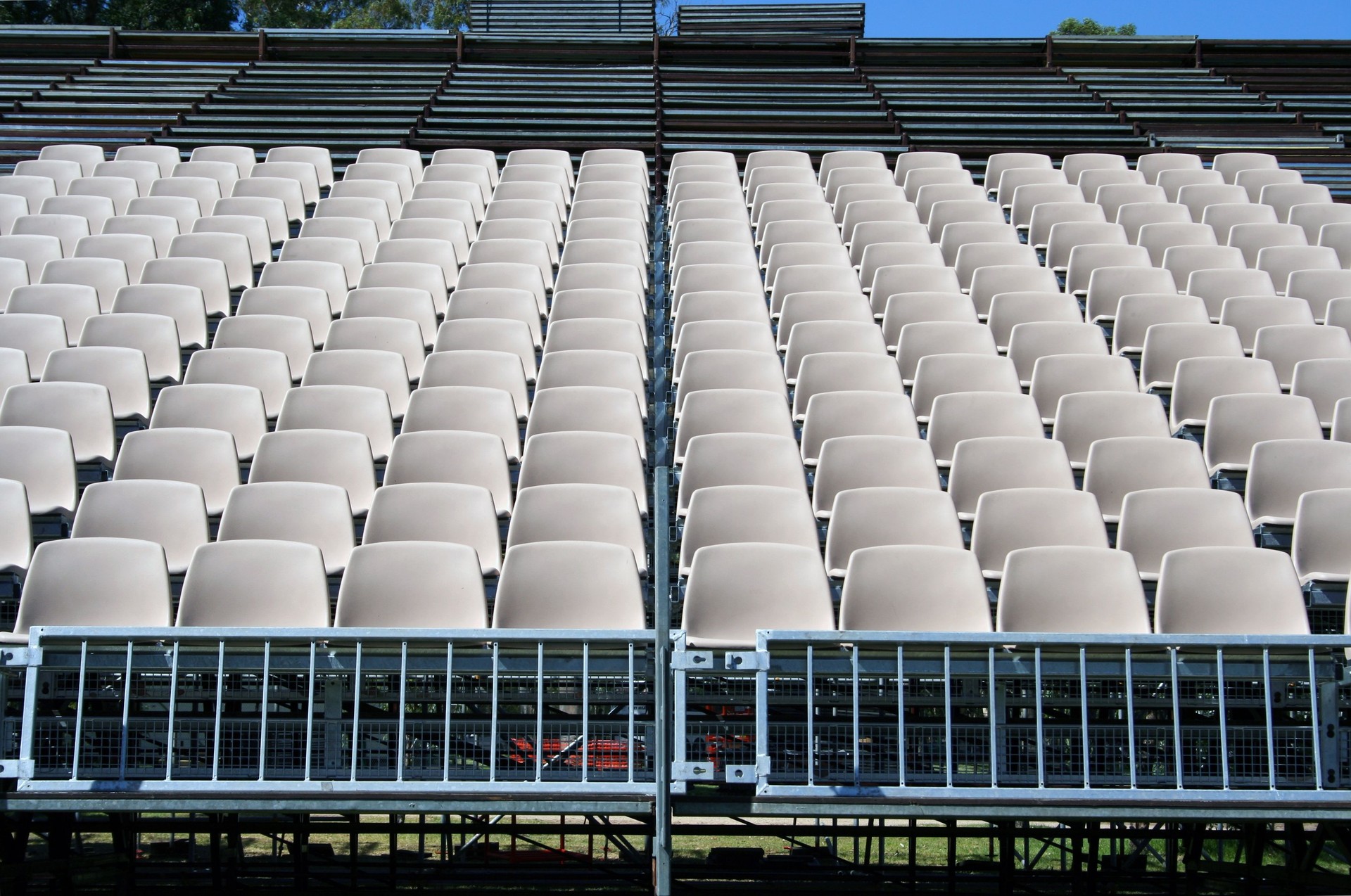 Stade temporaire tribune et scène pour événements